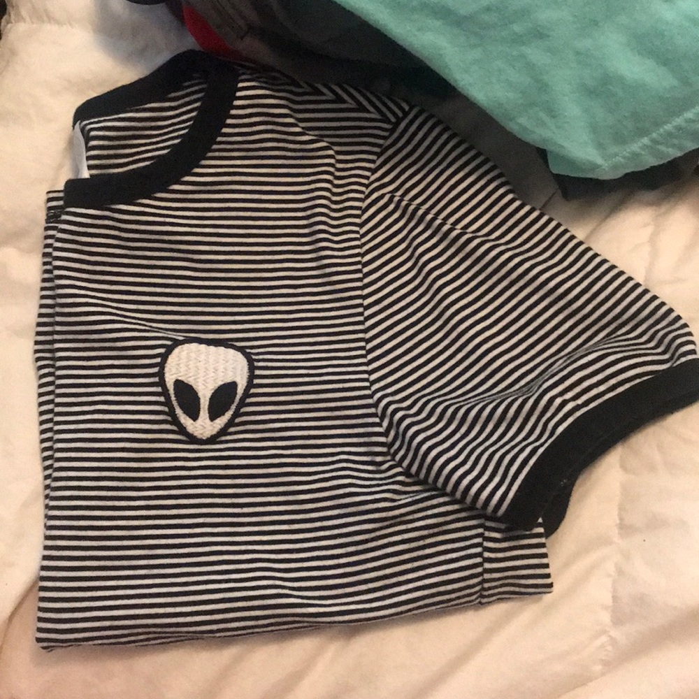Stripped crop top